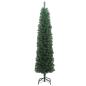 Preview: Künstlicher Weihnachtsbaum mit 300 LEDs mit Ständer Grün 210 cm