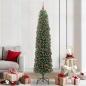 Preview: ARDEBO.de - Künstlicher Weihnachtsbaum mit 300 LEDs mit Ständer Grün 210 cm