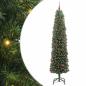 Preview: Künstlicher Weihnachtsbaum mit 300 LEDs mit Ständer Grün 210 cm