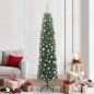 Preview: ARDEBO.de - Künstlicher Weihnachtsbaum mit 300 LEDs mit Ständer Grün 210 cm