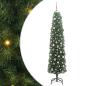Preview: Künstlicher Weihnachtsbaum mit 300 LEDs mit Ständer Grün 210 cm