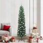 Preview: ARDEBO.de - Künstlicher Weihnachtsbaum mit 300 LEDs mit Ständer Grün 210 cm