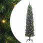 Preview: Künstlicher Weihnachtsbaum mit 300 LEDs mit Ständer Grün 210 cm
