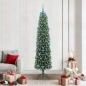 Preview: ARDEBO.de - Künstlicher Weihnachtsbaum mit 300 LEDs mit Ständer Grün 210 cm