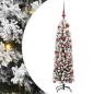 Preview: Künstlicher Weihnachtsbaum mit 150 LEDs mit Ständer Grün 120 cm