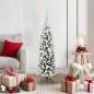 Preview: ARDEBO.de - Künstlicher Weihnachtsbaum mit 150 LEDs mit Ständer Grün 120 cm