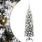 Preview: Künstlicher Weihnachtsbaum mit 150 LEDs mit Ständer Grün 120 cm