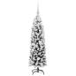 Preview: Künstlicher Weihnachtsbaum mit 150 LEDs mit Ständer Grün 120 cm