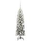 Preview: Künstlicher Weihnachtsbaum mit 150 LEDs mit Ständer Grün 120 cm