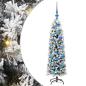 Preview: Künstlicher Weihnachtsbaum mit 150 LEDs mit Ständer Grün 120 cm