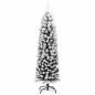 Preview: Künstlicher Weihnachtsbaum mit 150 LEDs mit Ständer Grün 120 cm