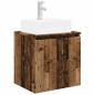 Preview: Badezimmerschrank-Set 5 stk. Altholz Holzwerkstoff