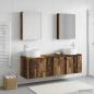 Preview: ARDEBO.de - Badezimmerschrank-Set 5 stk. Altholz Holzwerkstoff