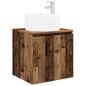 Preview: Badezimmerschrank-Set 5 stk. Altholz Holzwerkstoff