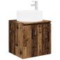 Preview: Badezimmerschrank-Set 5 stk. Altholz Holzwerkstoff