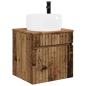 Preview: Badezimmerschrank-Set 5 stk. Altholz Holzwerkstoff