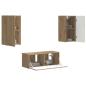 Preview: TV-Schrankset 6 stk. Artisan-Eiche Holzwerkstoff
