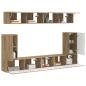 Preview: TV-Schrankset 5 stk. Artisan-Eiche Holzwerkstoff