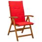 Preview: 5-Piece Garden Dining Set Natur Massivholz Akazie