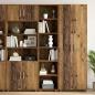 Preview: ARDEBO.de - Sideboard Eichenholz 45 x 41 x 185 cm Holzwerkstoff