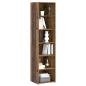 Preview: Sideboard Eichenholz 45 x 41 x 185 cm Holzwerkstoff