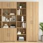 Preview: ARDEBO.de - Sideboard Artisan-Eiche 45 x 41 x 185 cm Holzwerkstoff