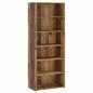 Preview: Sideboard Eichenholz 70 x 41 x 185 cm Holzwerkstoff