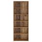Preview: Sideboard Eichenholz 70 x 41 x 185 cm Holzwerkstoff