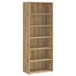 Preview: Sideboard Artisan-Eiche 70 x 41 x 185 cm Holzwerkstoff