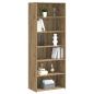 Preview: Sideboard Artisan-Eiche 70 x 41 x 185 cm Holzwerkstoff