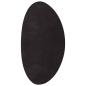 Preview: Teppich HUARTE Schwarz 80 x 150 cm Polyester