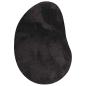 Preview: Teppich HUARTE Schwarz 80 x 150 cm Polyester