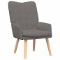 Preview: Sessel Hellgrau 63 x 67 x 94 cm Stoff