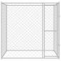 Preview: Hundekäfig Silber 200 x 200 x 200 cm Verzinkter Stahl