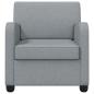 Preview: Sessel Hellgrau Stoff