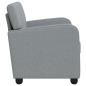Preview: Sessel Hellgrau Stoff