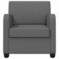 Preview: Sessel Dunkelgrau Stoff