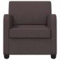 Preview: Sessel Dunkelbraun Stoff