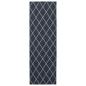 Preview: Teppichläufer ORIZ 1150 gsm Schwarzes Netzmuster