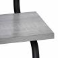 Preview: 4-stufiges Wandregal Sonoma-Grau 80 x 24,5 x 104 cm