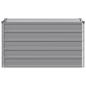Preview: Hochbeet im Garten Grau 100 x 40 x 55 cm Stahl