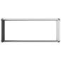 Preview: Hochbeet im Garten Grau 100 x 40 x 55 cm Stahl