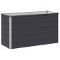 Preview: Hochbeet im Garten Anthrazit 100 x 40 x 55 cm Stahl