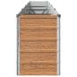 Preview: Hochbeet im Garten Holz Braun 320 x 40 x 55 cm