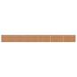 Preview: Hochbeet im Garten Holz Braun 600 x 40 x 55 cm Stahl