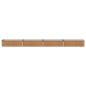 Preview: Hochbeet im Garten Holz Braun 320 x 40 x 24 cm Stahl