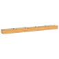 Preview: Hochbeet im Garten Holz Natur 400 x 40 x 24 cm Stahl