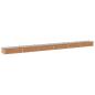 Preview: Hochbeet im Garten Holz Braun 480 x 40 x 24 cm Stahl