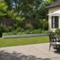 Preview: ARDEBO.de - Hochbeet im Garten Verzinktes Silber 480 x 40 x 24 cm Stahl