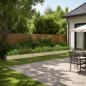 Preview: ARDEBO.de - Hochbeet im Garten Elfenbein 600 x 40 x 24 cm Stahl